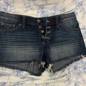 Lucky Brand Dark Blue Jean Shorts